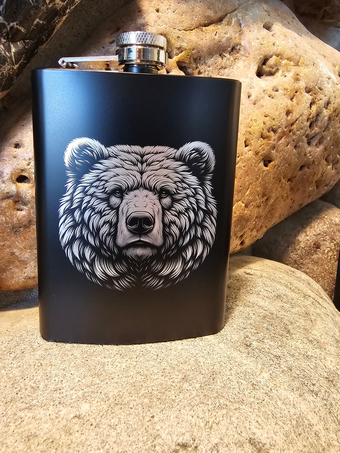 Personalized Stainless Steel Drinking Flask 8oz - Many Great Options to Choose From