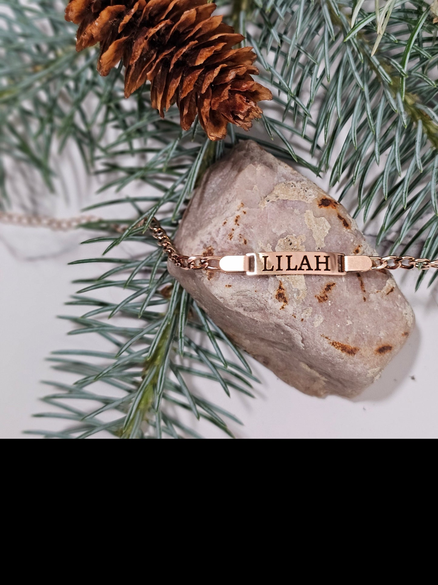 Adjustable Bracelets with Engravable Stainless Steel Tags