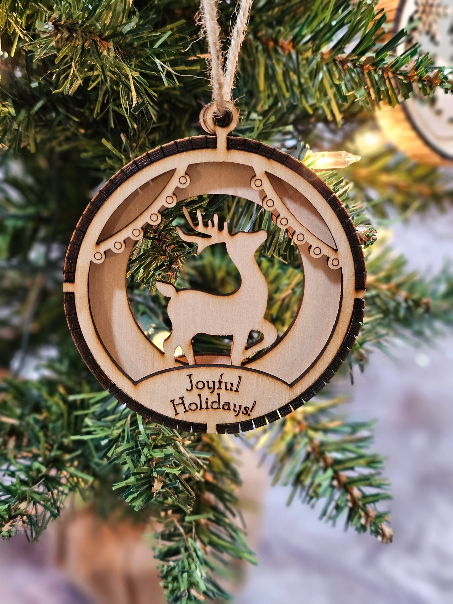 3D Ornaments - Several Fun Designs to Choose From - 3 Layers