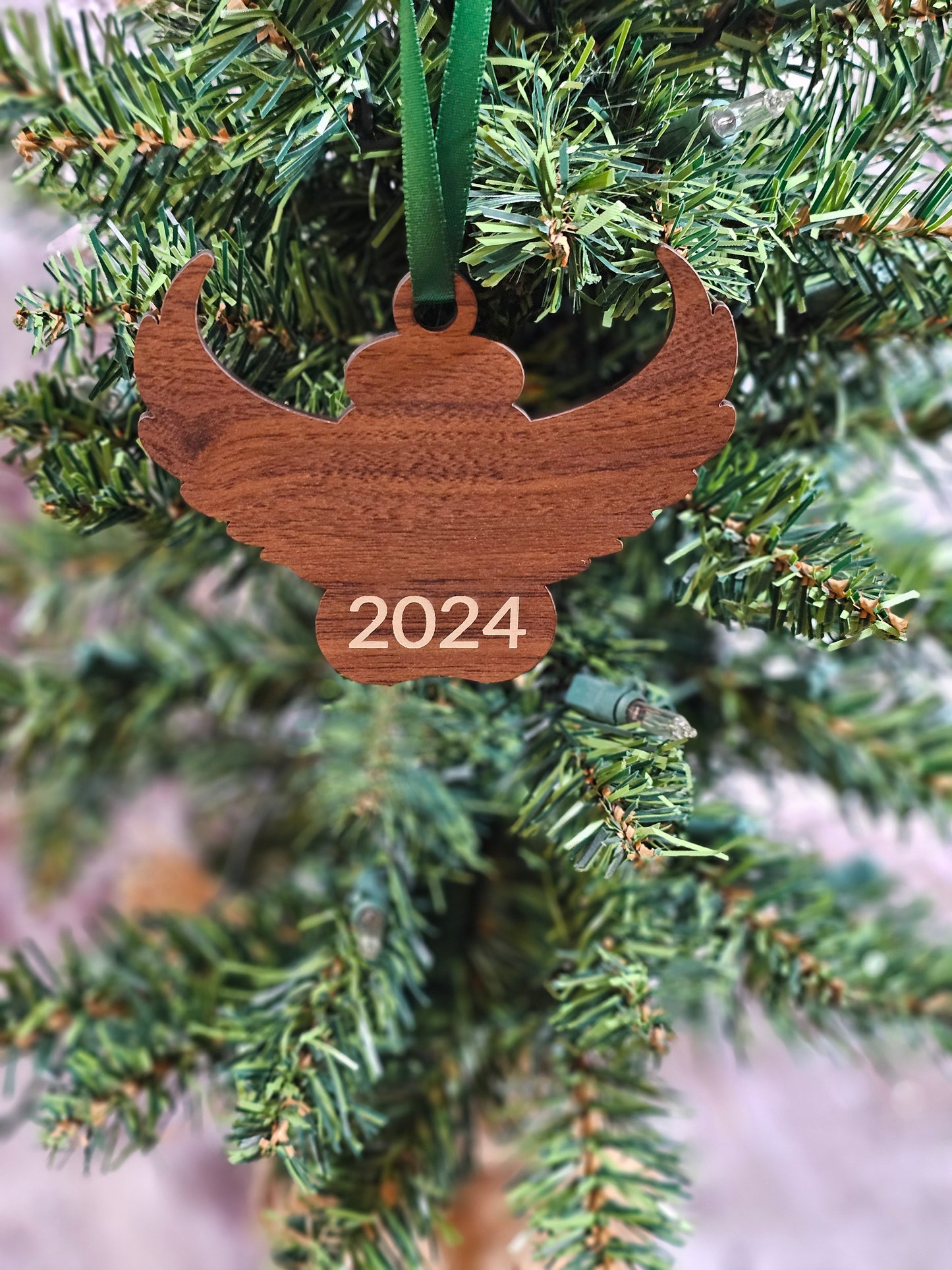 Personalized Wooden Dog and Cat Ornaments