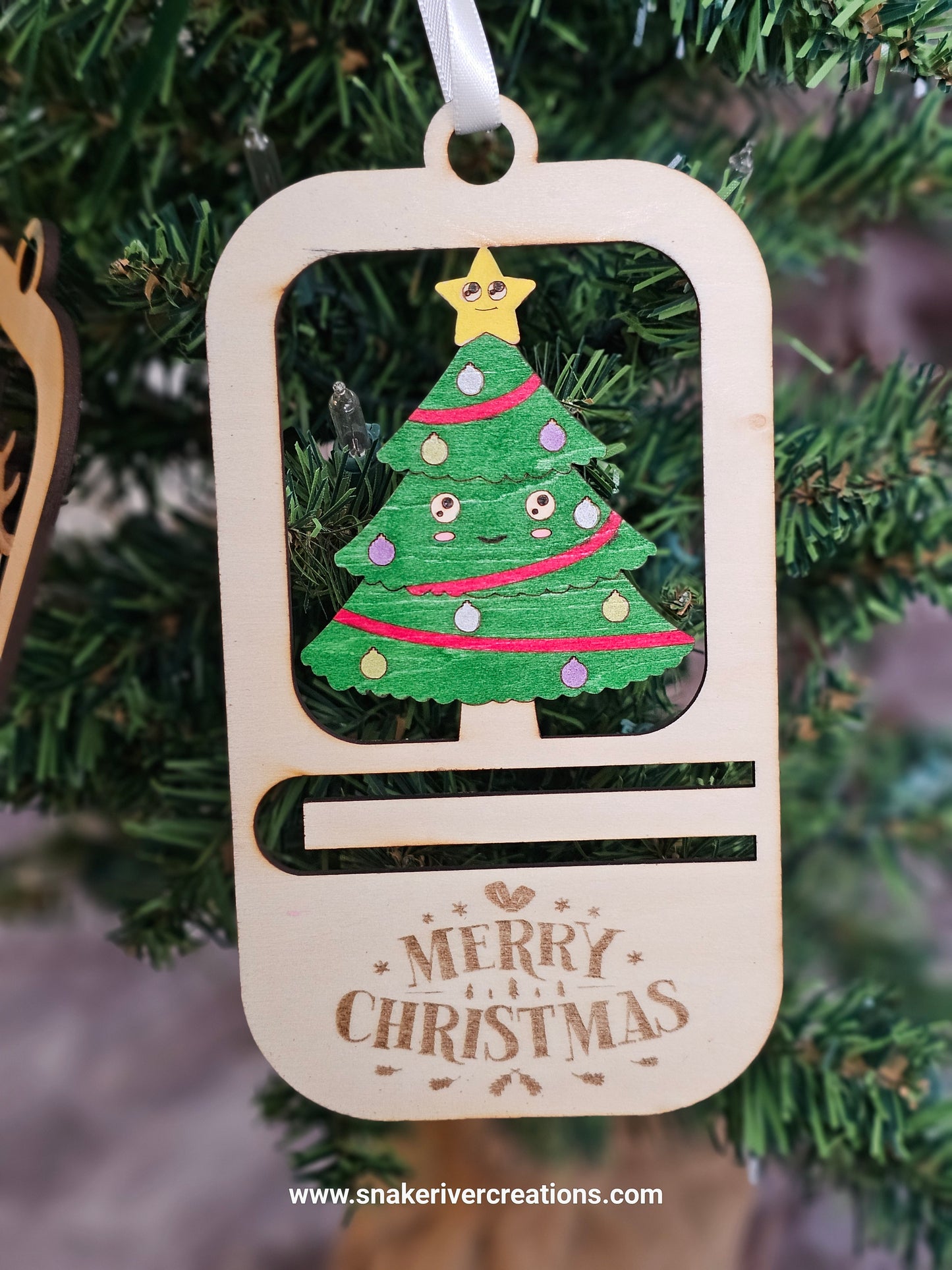 Money Holder Ornaments - Tree, Snowman, Reindeer