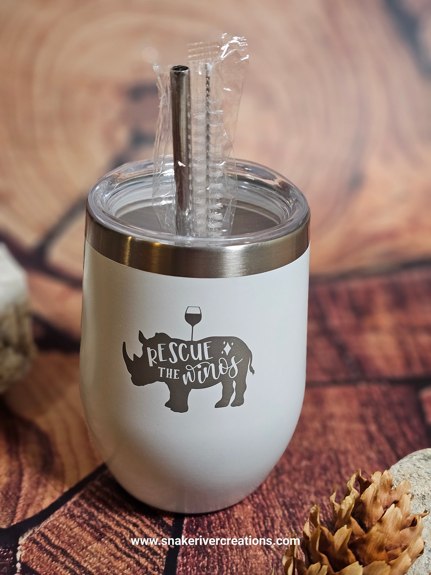 Personalized 12oz Wine Tumblers - For the Wine Lover in Your Life - Or You.