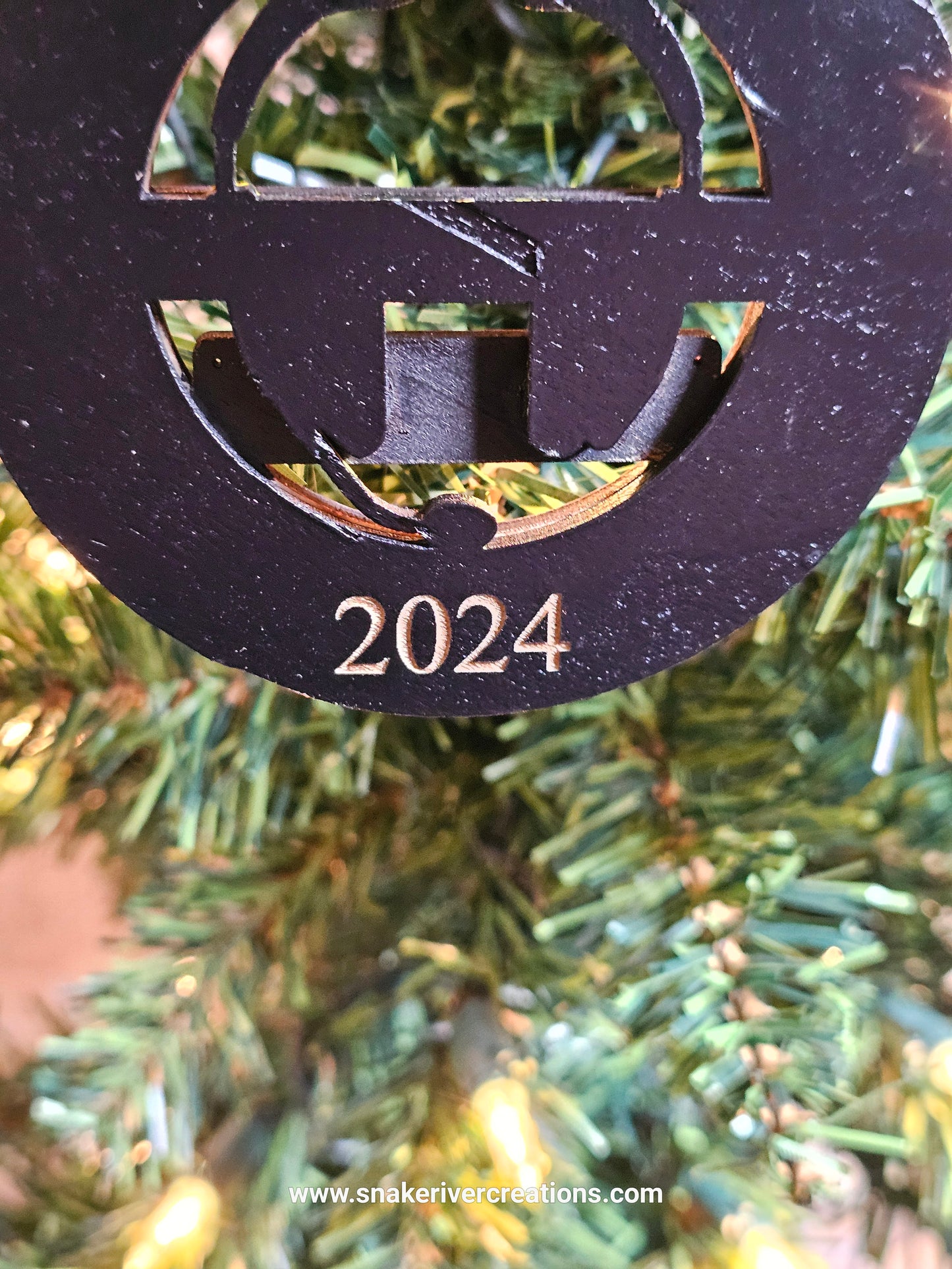 Personalized Wooden First Responder Ornaments