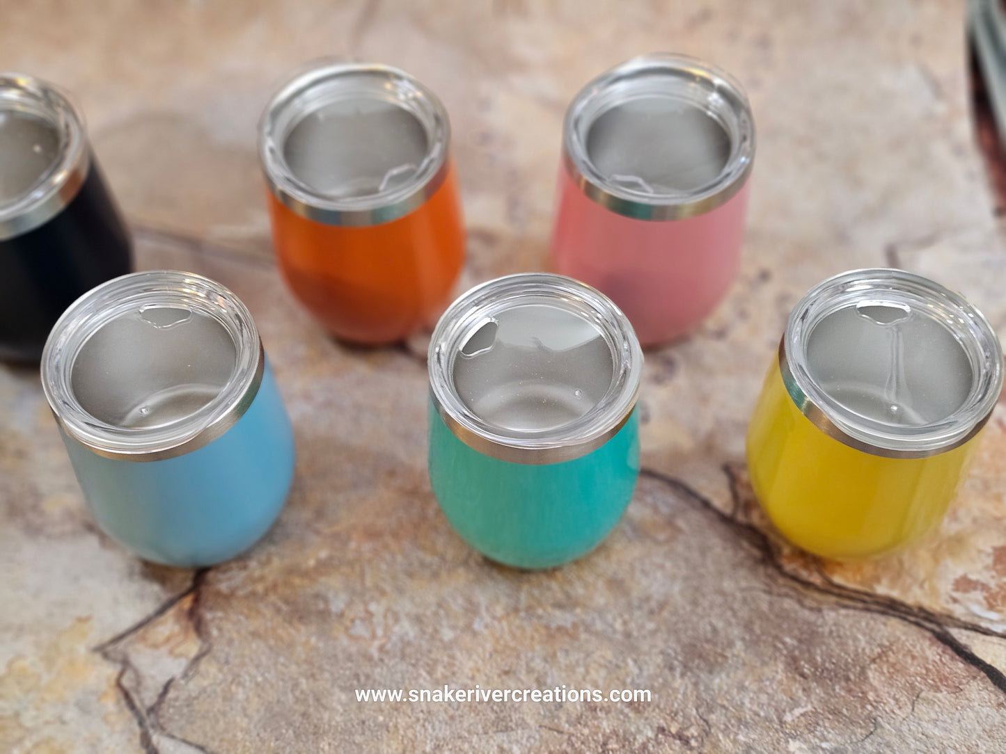Personalized 12oz Wine Tumblers - For the Wine Lover in Your Life - Or You.