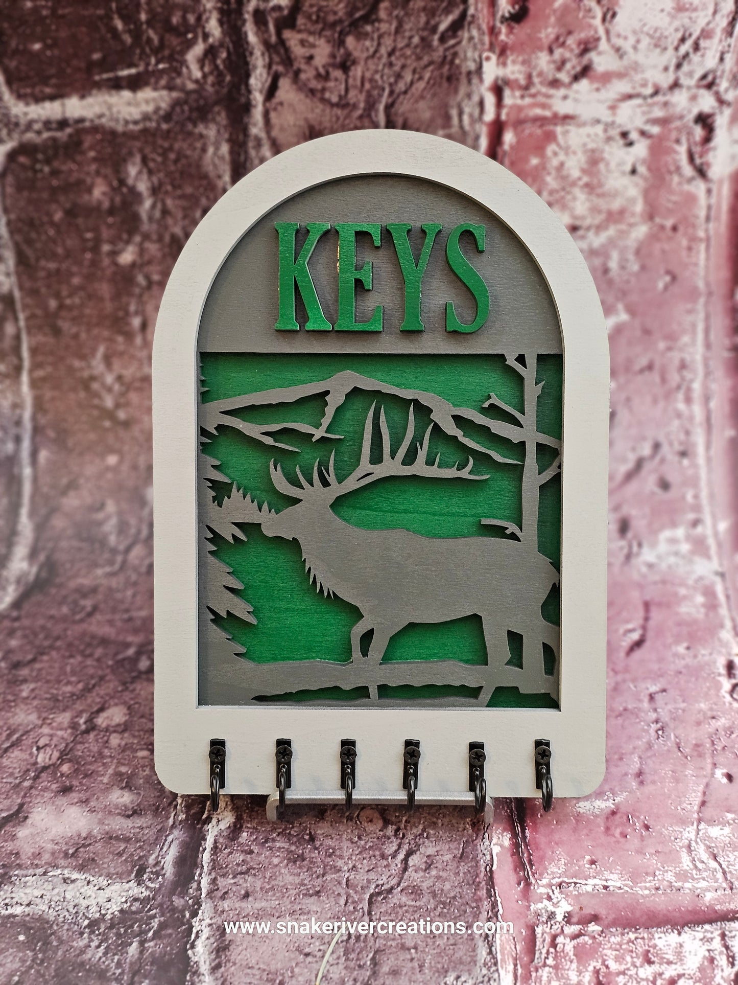 Key Hanger - Multi-Layer Hand Painted Many Images Available