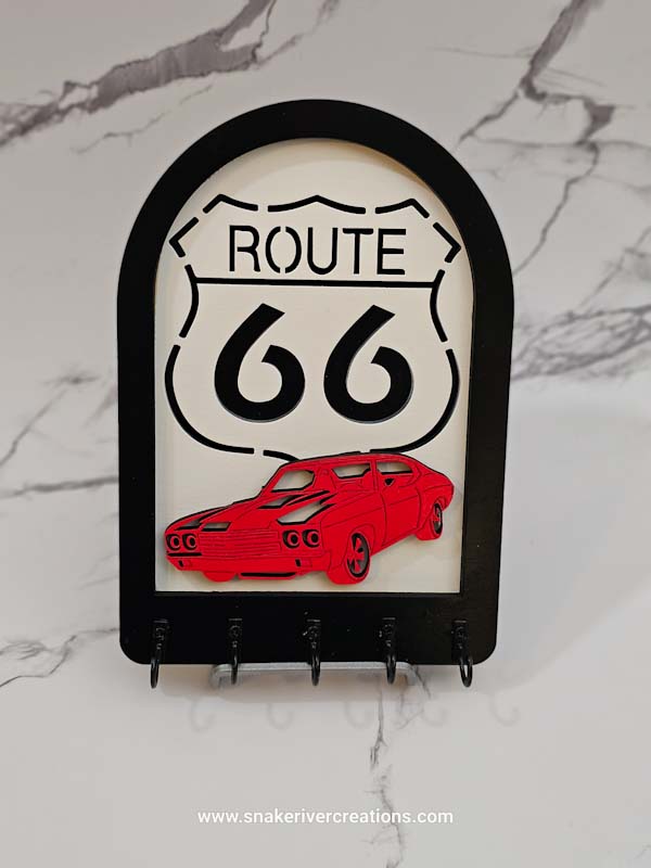 Key Hanger - Multi-Layer Hand Painted Many Images Available