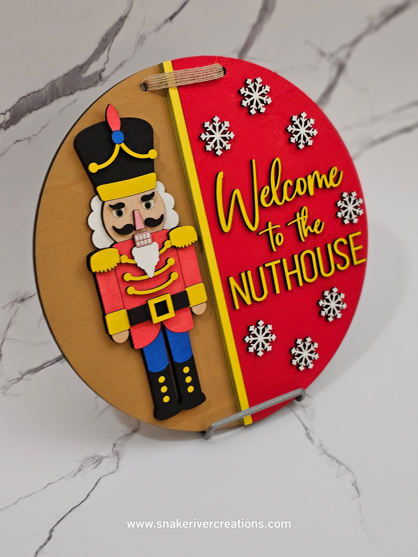 Nutcracker Wall Sign or Door Hanger 11 inch Size