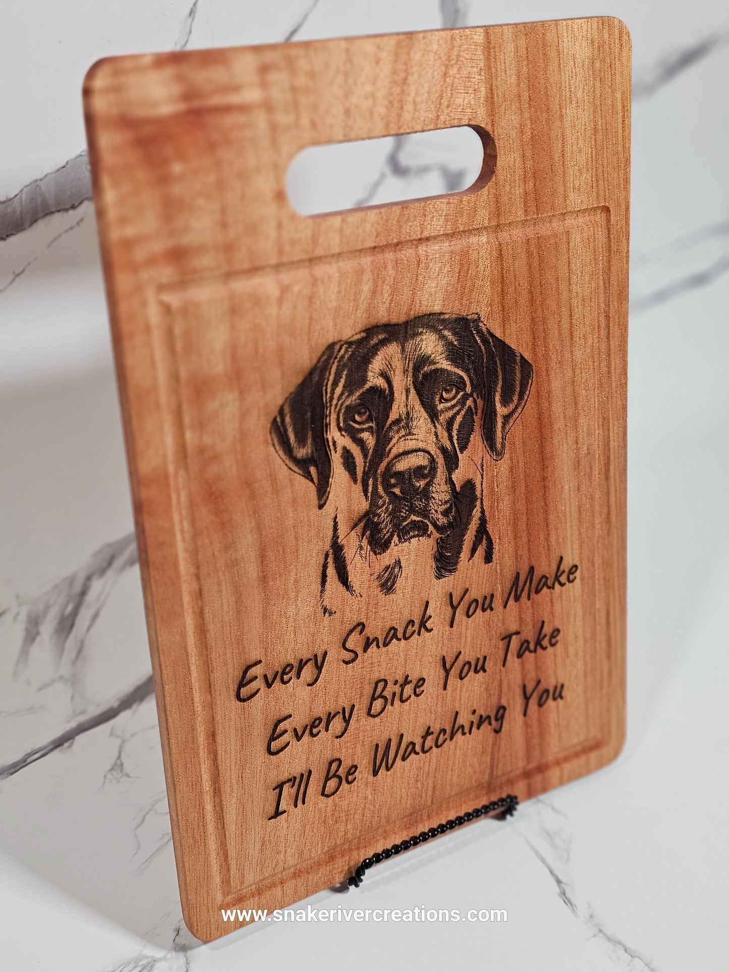 Labrador Serving Board - Every Snack You Make I'll Be Watching You