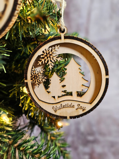 3D Ornaments - Several Fun Designs to Choose From - 3 Layers