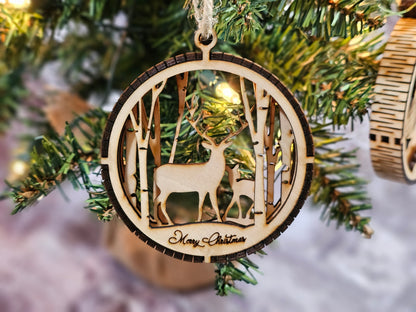 3D Ornaments - Several Fun Designs to Choose From - 3 Layers