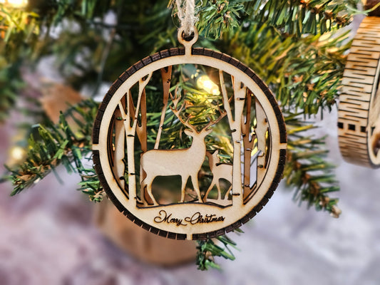 3D Ornaments - Several Fun Designs to Choose From - 3 Layers