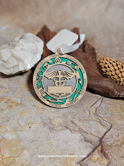 Personalized Medical Ornaments, Doctor, Nurse, Physician and Staff