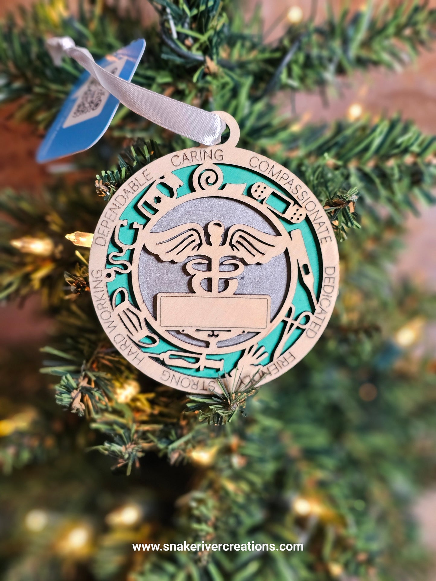 Personalized Medical Ornaments, Doctor, Nurse, Physician and Staff