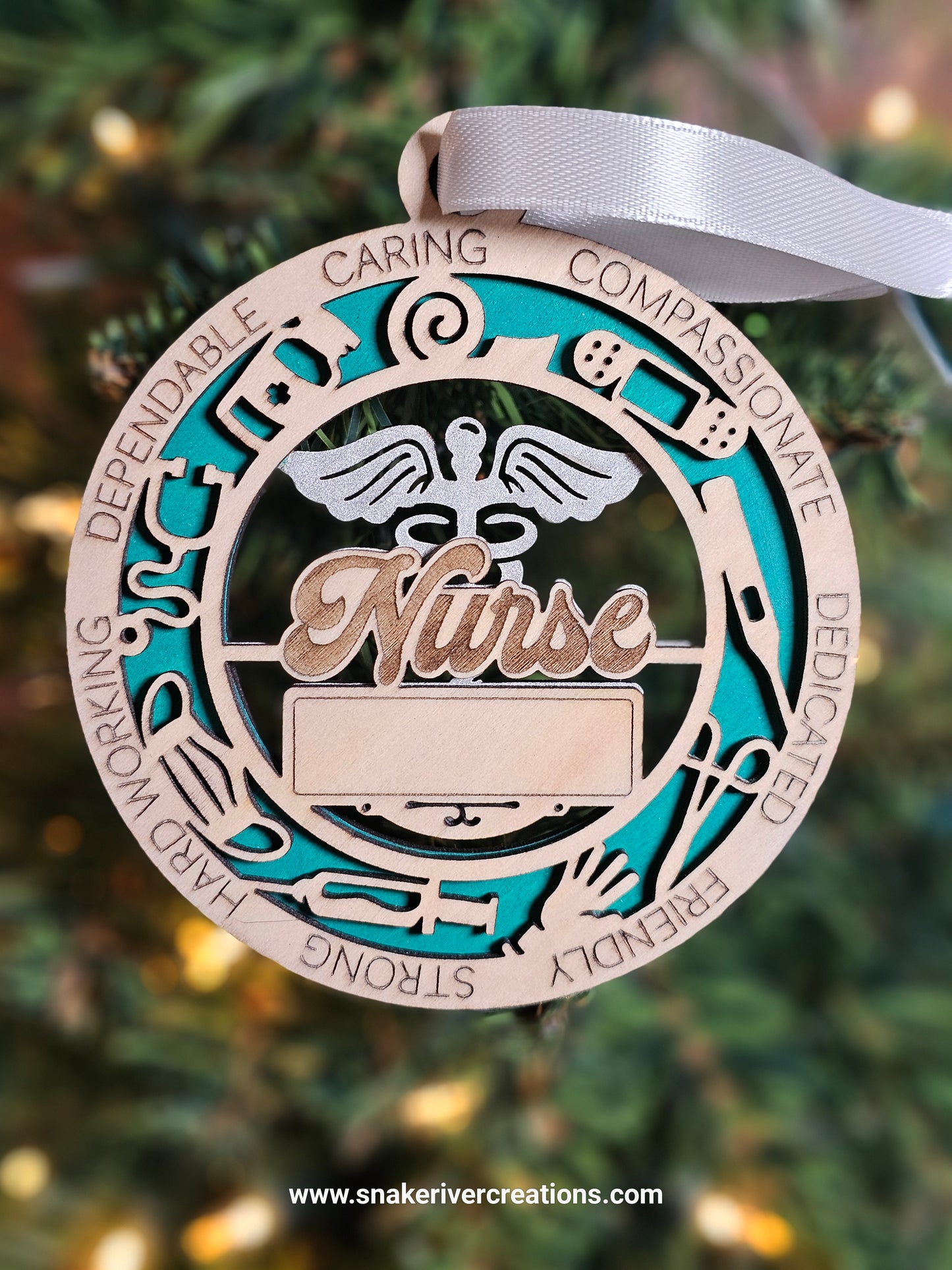 Personalized Medical Ornaments, Doctor, Nurse, Physician and Staff