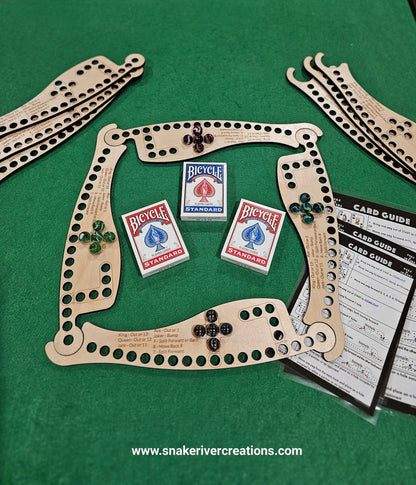 Marbles and Jokers Game for up to 10 players included
