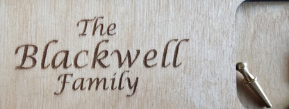 Handmade Wooden Travel Oval Cribbage Board | Gift for Campers, RV and Outdoor Lovers